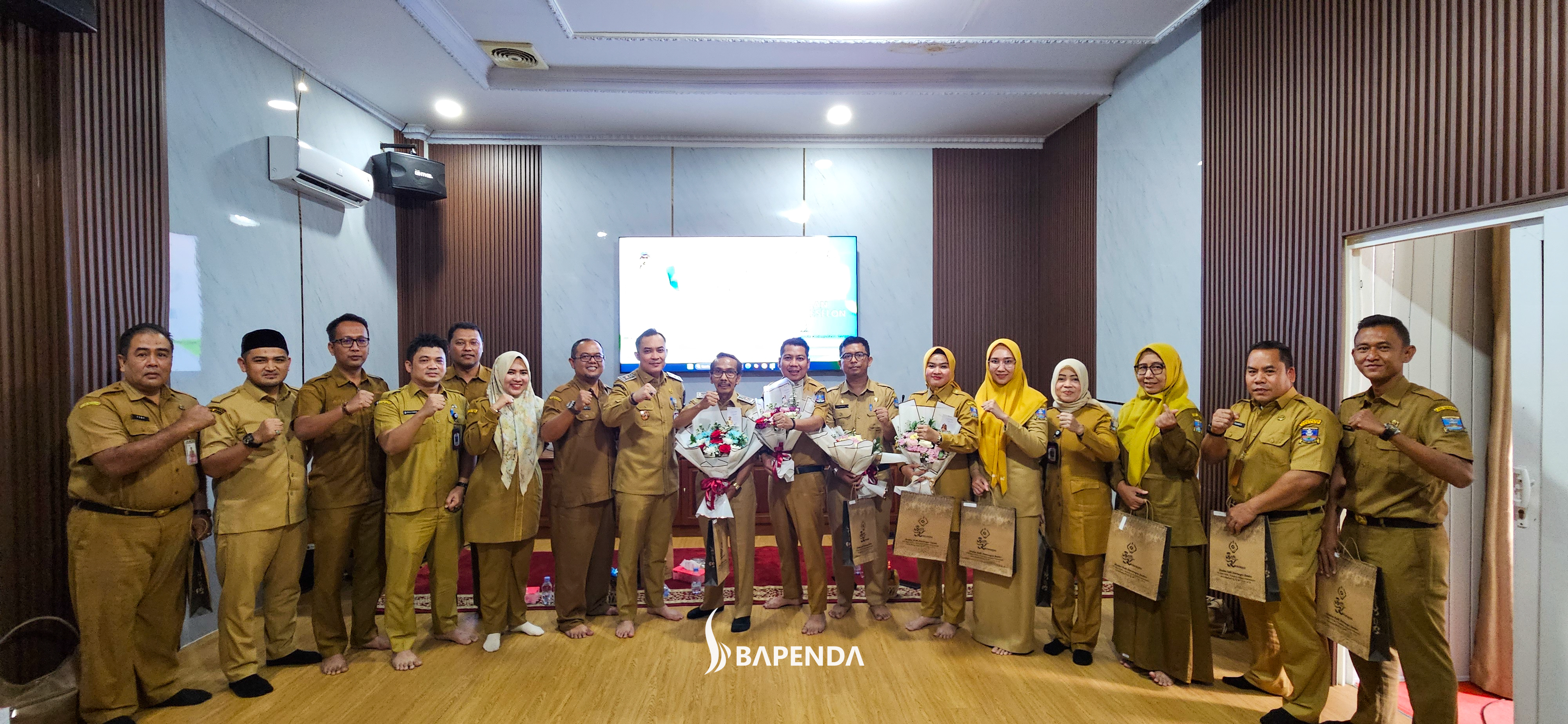 Bapenda Kabupaten Serang Gelar Kegiatan Lepas Sambut Pimpinan