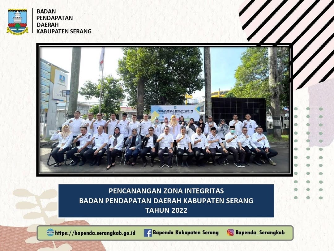 Bapenda Kabupaten Serang Canangkan Zona Integritas Menuju WBK dan WBBM