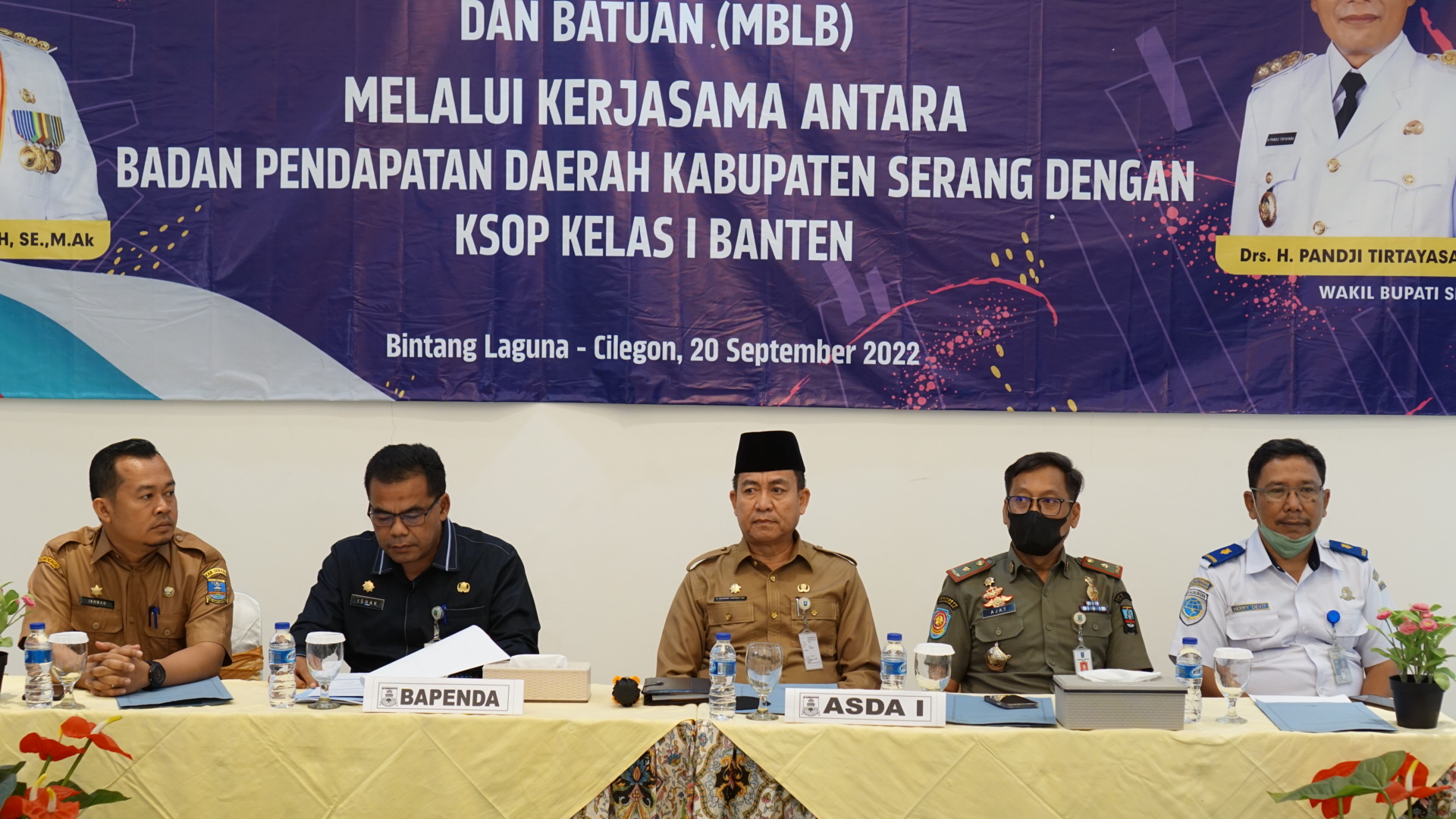 Bapenda Kabupaten Serang dan KSOP Kelas I Banten Gelar Sosialisasi Pajak Daerah MBLB