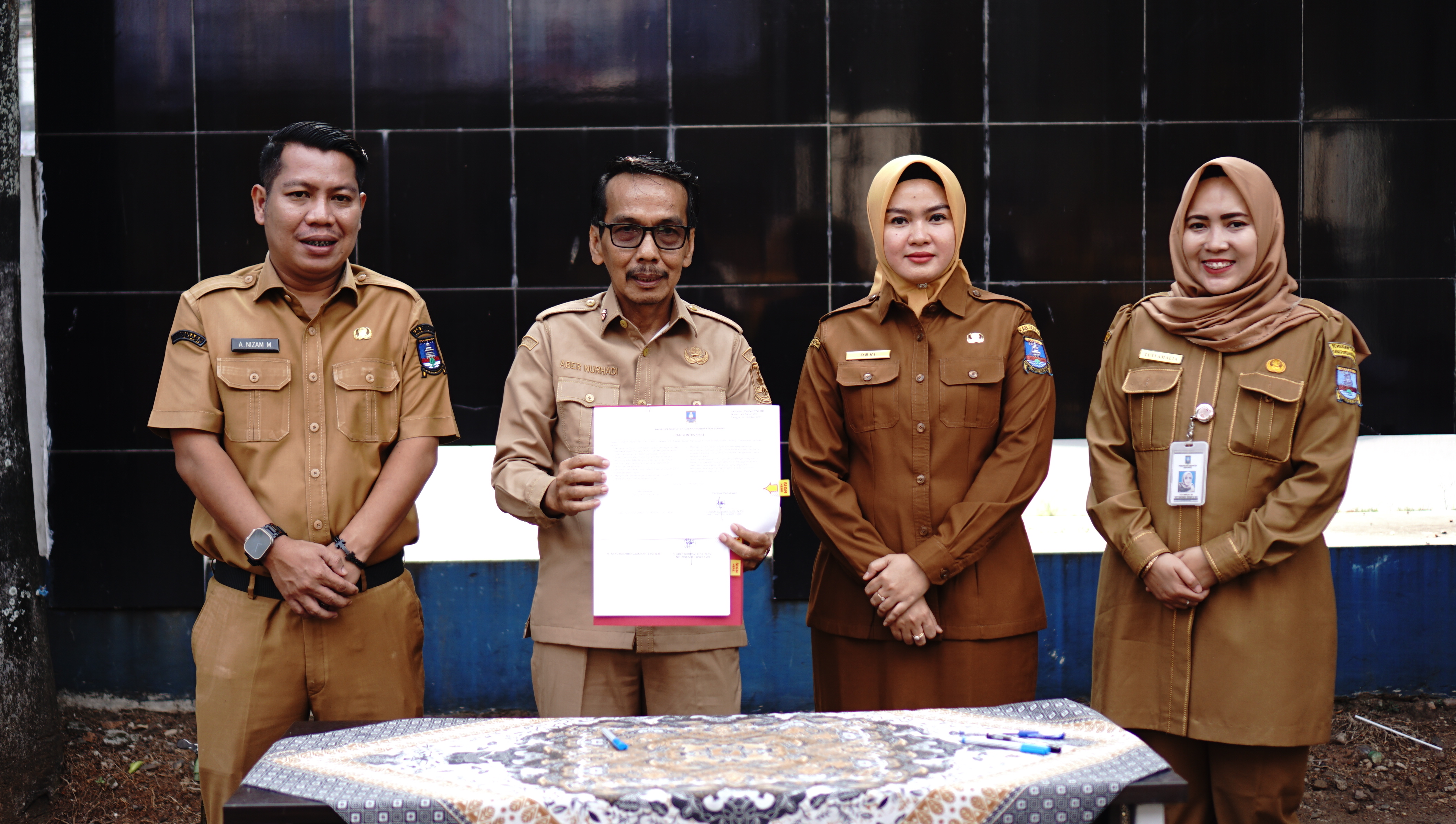 Bapenda Kabupaten Serang Gelar Penandatanganan Pakta Integritas dan Perjanjian Kinerja Perubahan Tahun Anggaran 2025