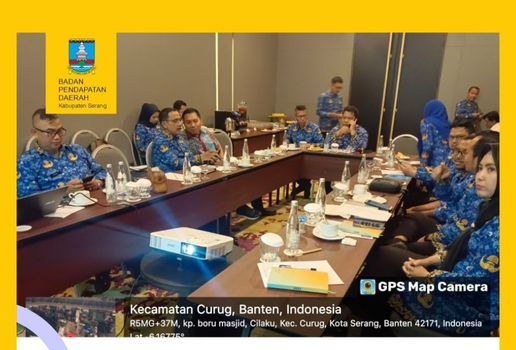Bapenda Kabupaten Serang Hadiri Persiapan Verifikasi RKA Tahun Anggaran 2024
