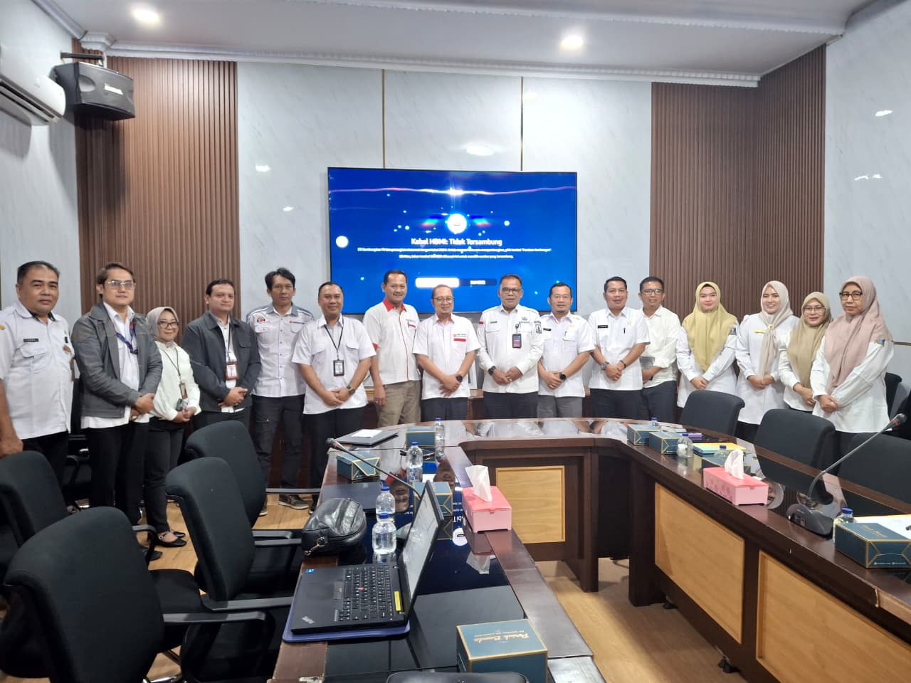 Bapenda Kabupaten Serang Gelar Rapat Ekspos Sistem IT Bank Banten