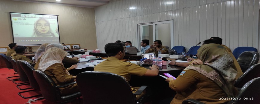 Bapenda Kabupaten Serang Paparkan Upaya dan Hasil Pembangunan Zona Integritas kepada KemenPAN RB