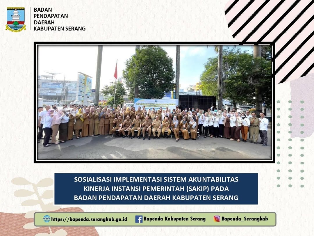 Bapenda Kabupaten Serang Sosialisasikan Implementasi SAKIP