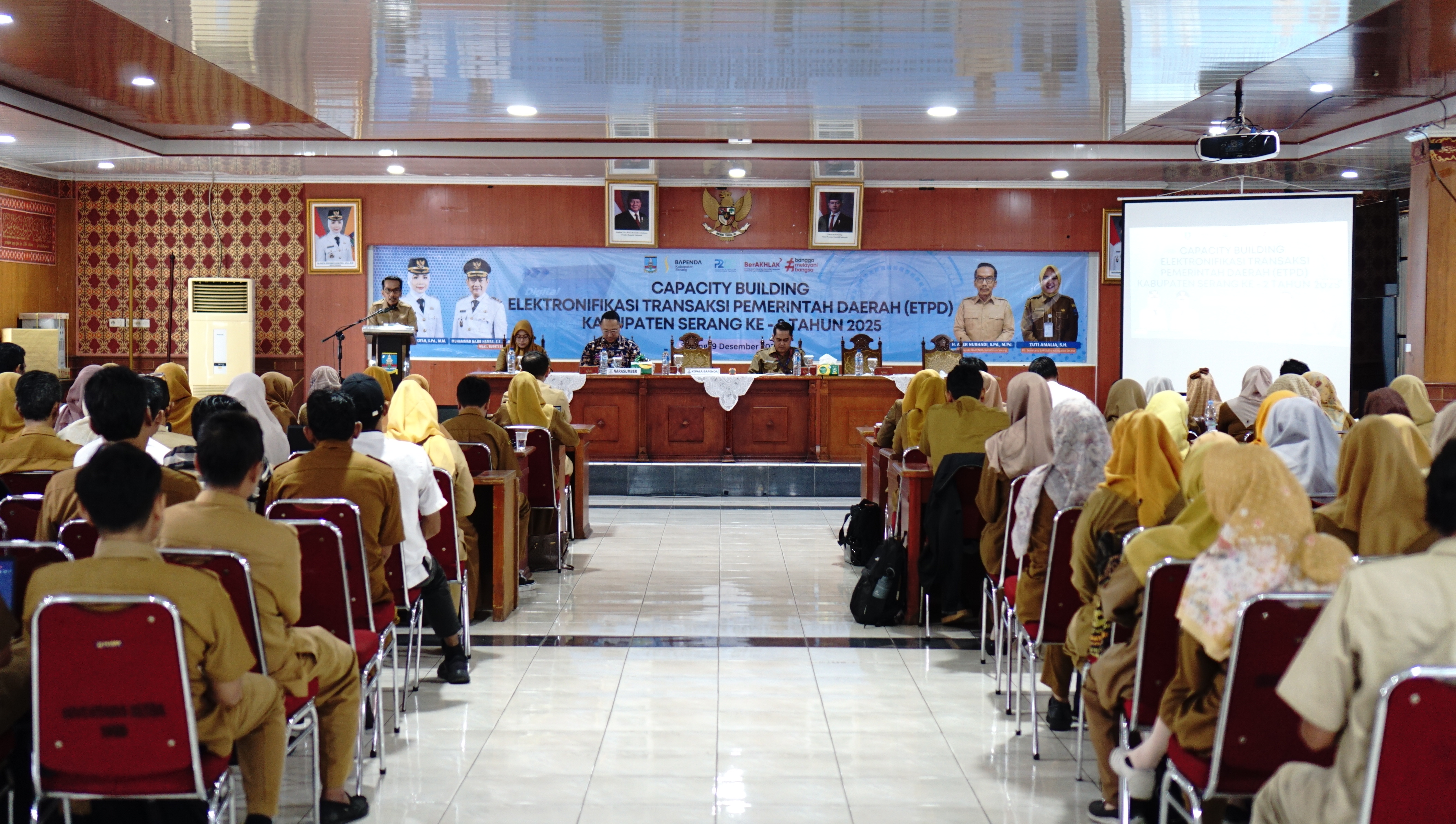 Pemkab Serang Gelar Capacity Building ETPD 2025 ke - 2: Perkuat Akselerasi Digitalisasi Transaksi Daerah