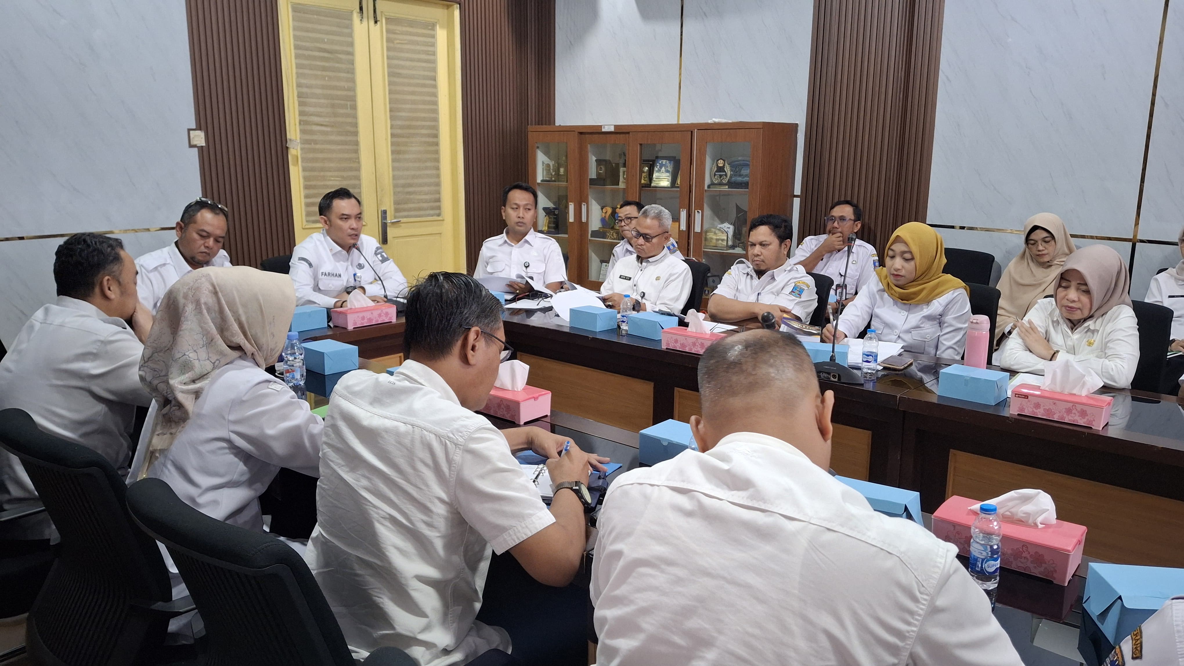 Bapenda Kabupaten Serang Laksanakan Rapat Evaluasi dan Pembahasan Perubahan Perda Pajak dan Retribusi Daerah